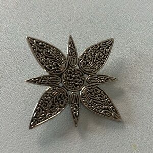 John Hardy Silver Star Brooch
